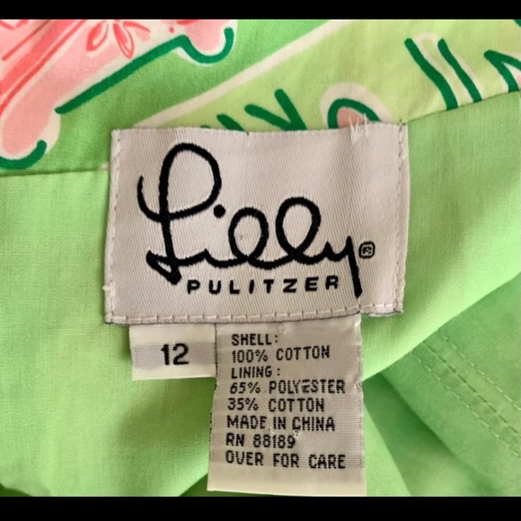 Vintage Lilly Pulitzer Strapless Dress in Musical Monkeys - Picture 7 of 9